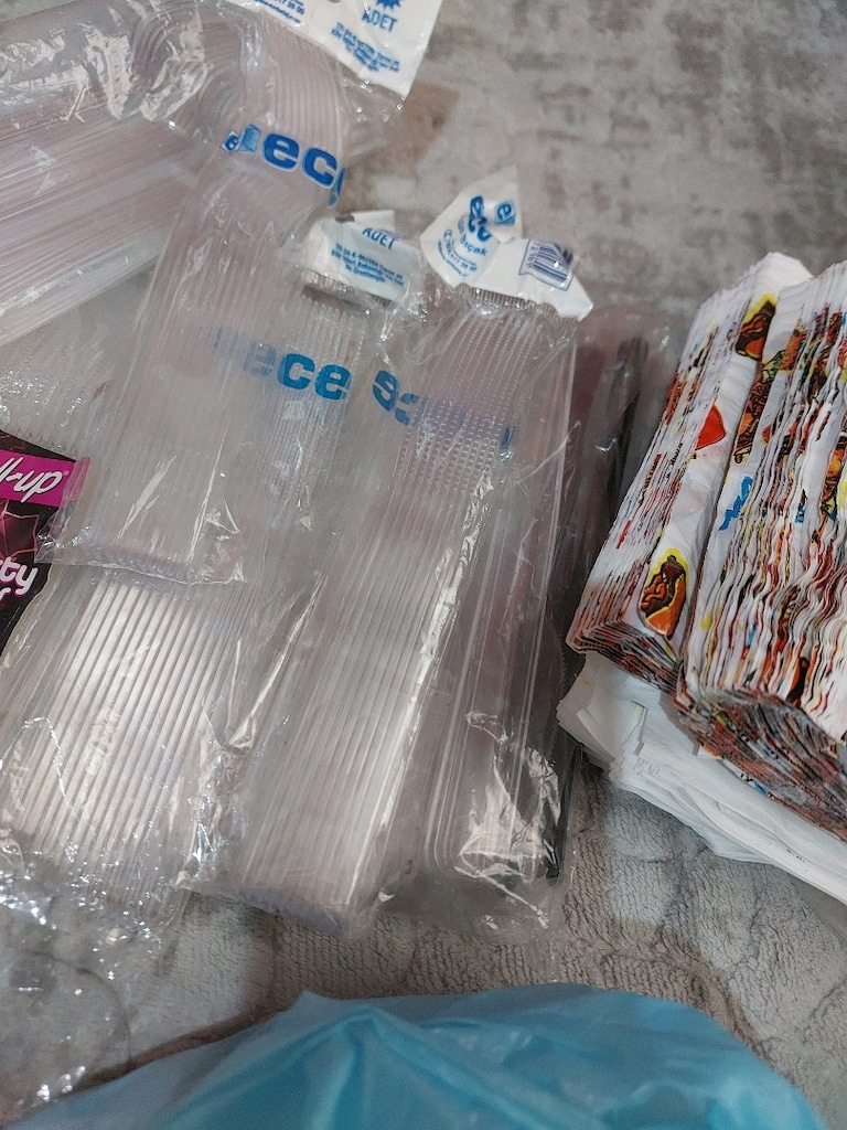 plastik çatal kaşık bıcak, patates kizartma catali,hamburger poşeti, p - 4
