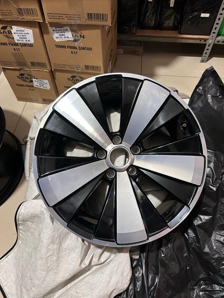18 5x112 Orjinal vw Bettle Golf Passat jetta Scirocco Twister jant - 3