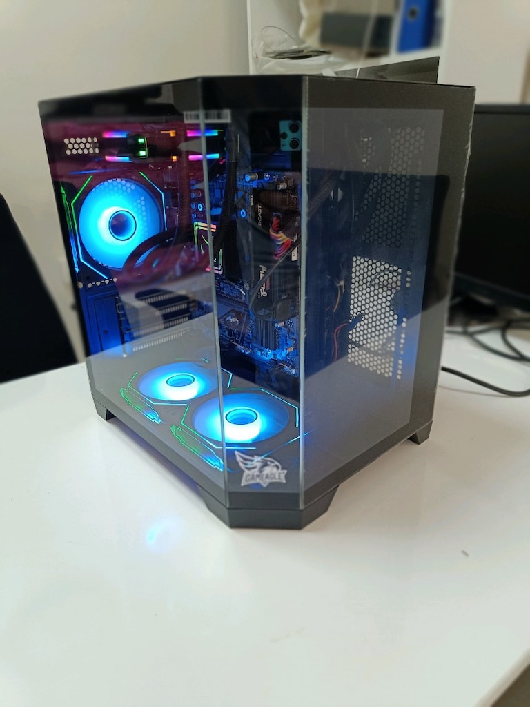 INTEL İ7 12700K 32 GB DDR4 SİYAH AKVARYUM KASA - 7