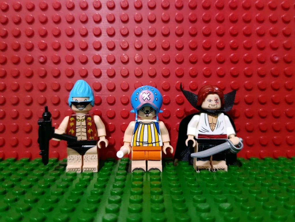 Lego One Piece 3 Adet Anime Mini Figür - 2