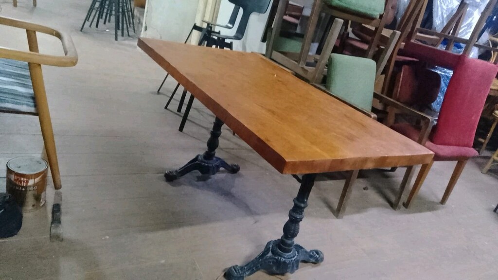 KUTUK ahşap masalar 27 adet130/75cm - 4