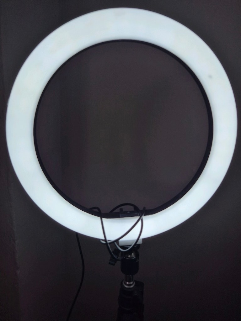 led ışıklı selfie tripod - 8