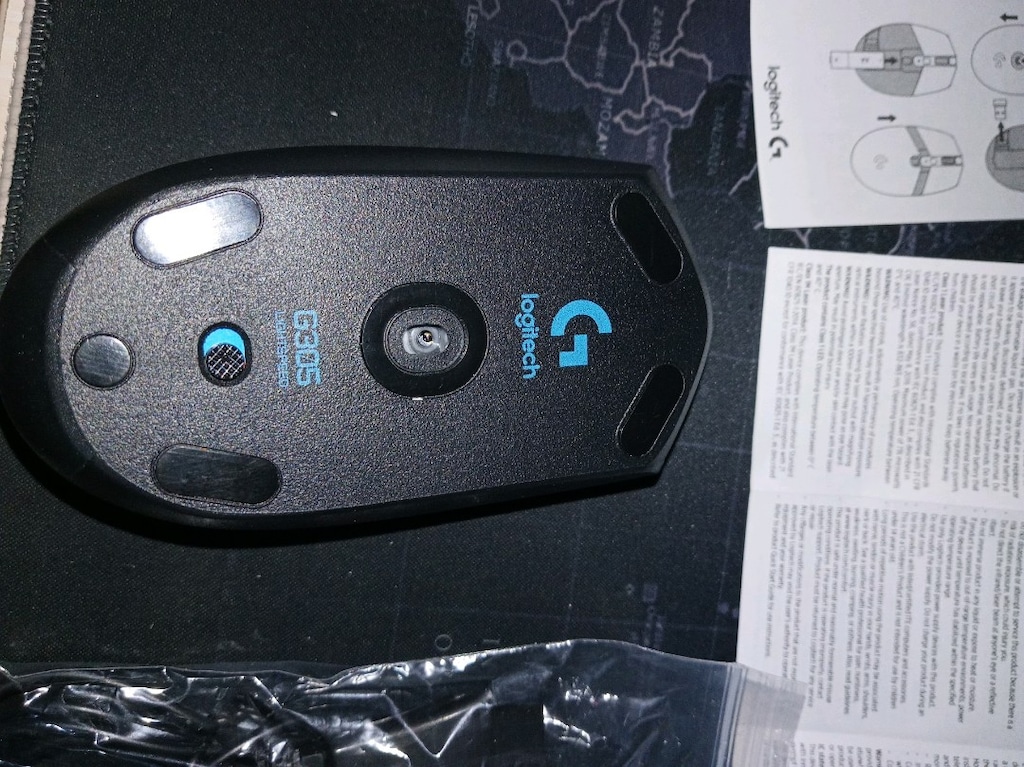 Logitech G305 Siyah Lightspeed Kablosuz Oyuncu Mouse (SIFIR) - 6