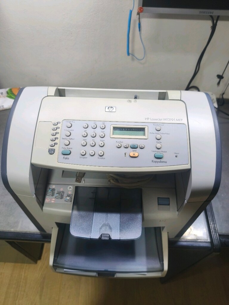 hp m1319f mfp fotokopi fax yazıcı çalışır durumda - 2