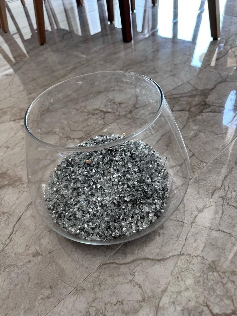 kalın cam fanıs vazo. Akvaryum - 3
