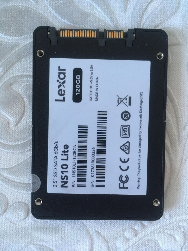 Lexar 120GB SSD - 3