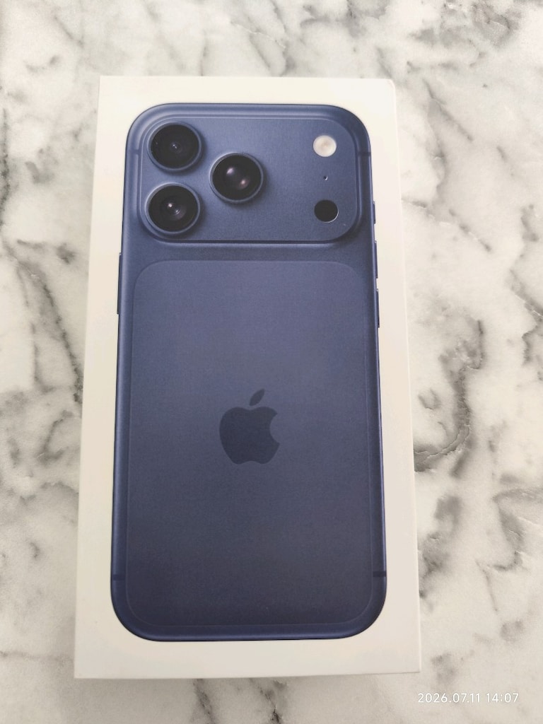 iPhone 17 Pro Deep Blue 256GB Sıfır Kapalı Kutu