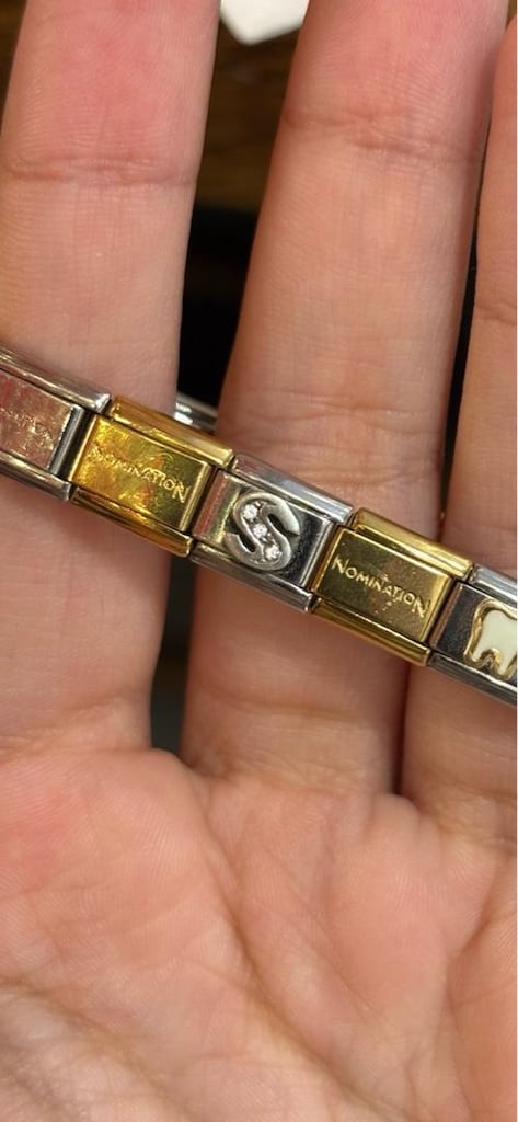 Nomination taşlı s harfi charm — görsel 2/2