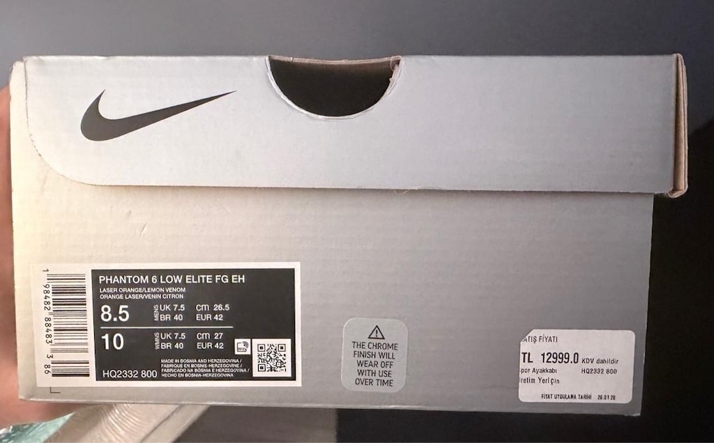 Nike Phantom Elite Krampon Erling Haaland - 6