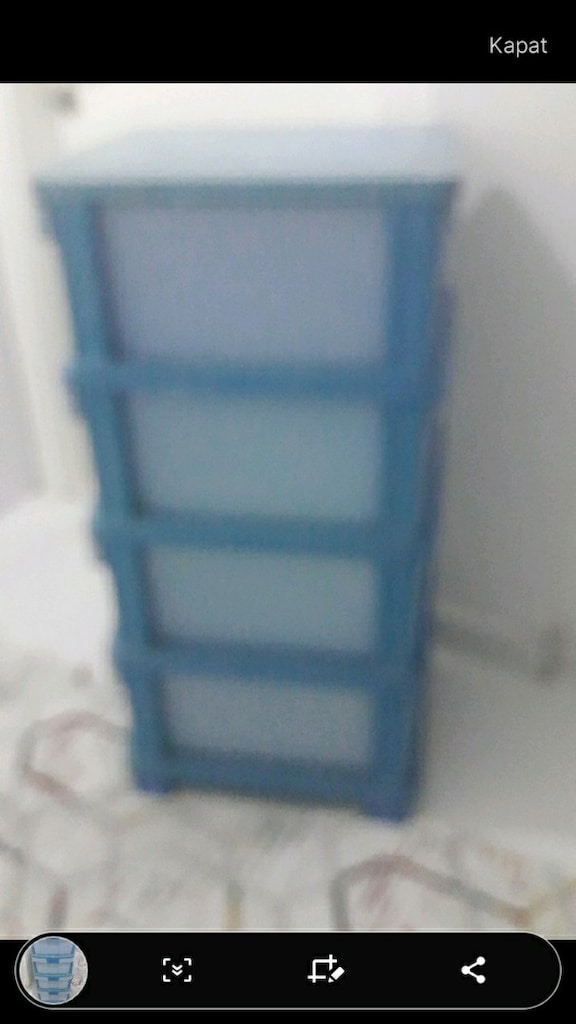 4 çekmeceli plastik dolap - 3
