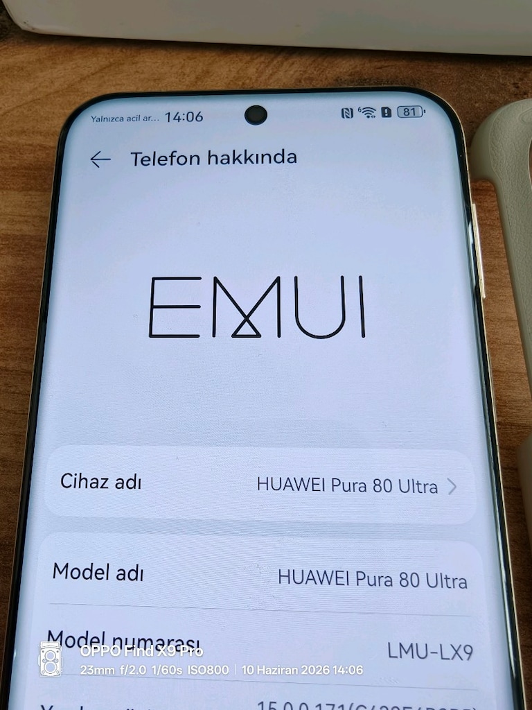 Huawei Pura 80 Ultra Dünyanın En İyi Kamerası 14 Ay Garanti Kutu fatu - 5