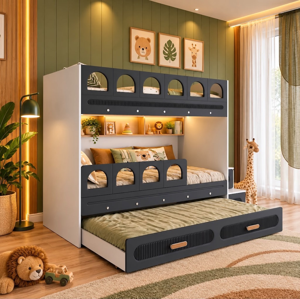 RANZA YAVRULU SIFIR İMALATTAN KOMPLE MDF ÇELİK DESTEKLİ - 6