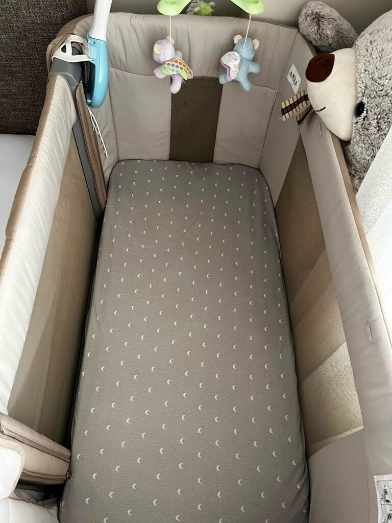 Chicco anne yanı beşik az kullanılmış temiz - 3