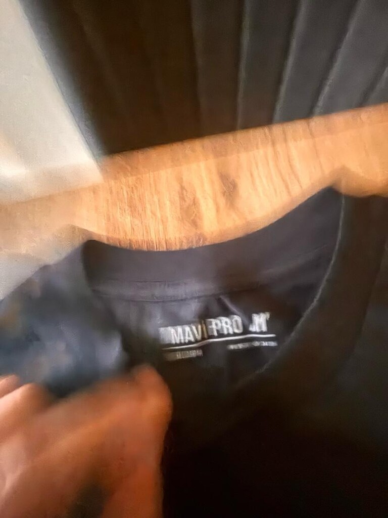 Mavi erkek tişört - 3