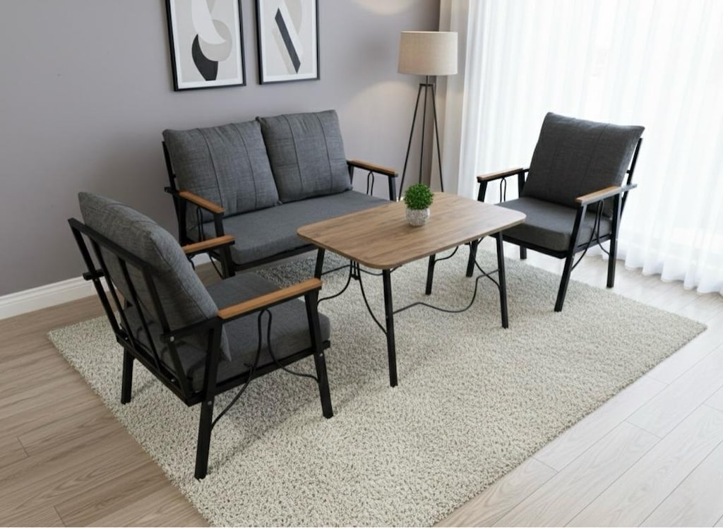 SIFIR BALKON MUTFAK ÇAY SETİ MOBİLYA TAKIMI - 2