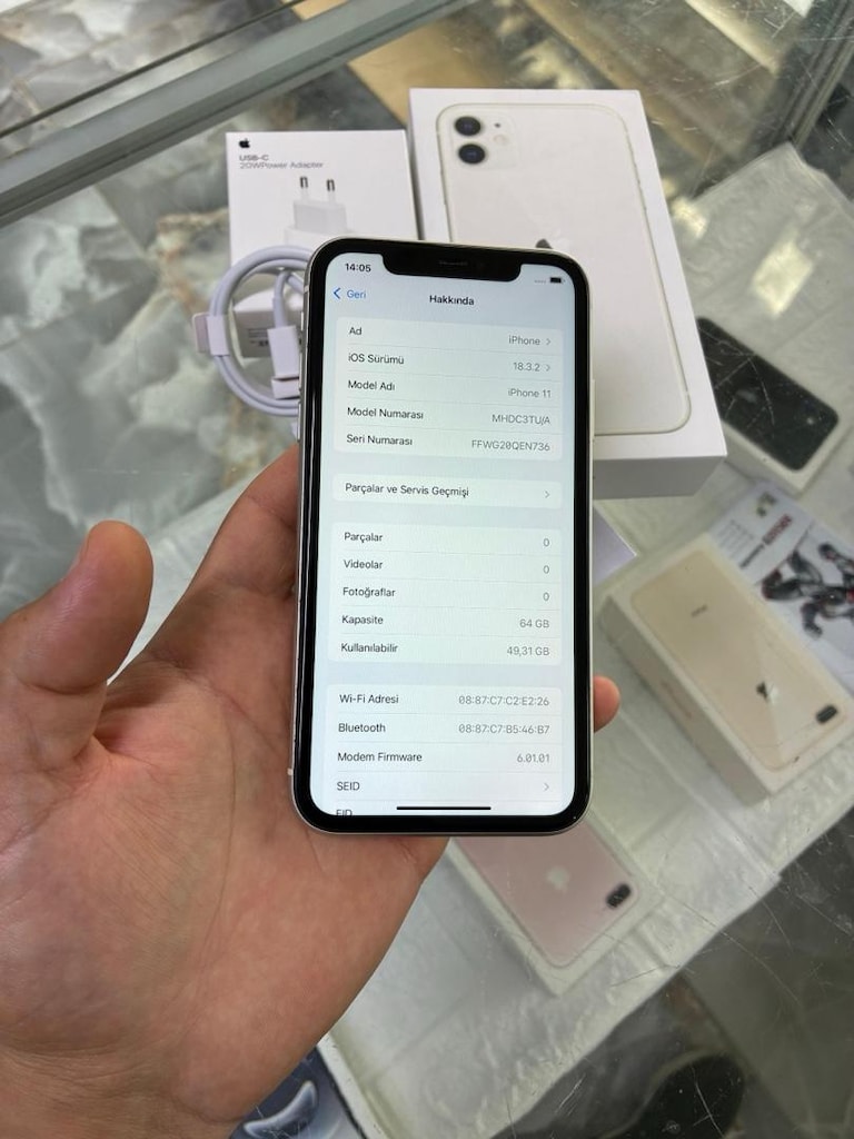 MÜHENDİSCELL’DEN YURTİÇİ İPHONE 11 HATASIZ KUTULU FATURALI - 9