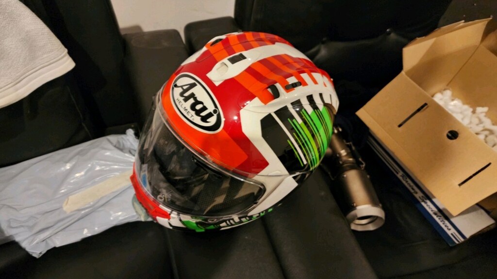 Arai RX7V Evo Rea Green - 4