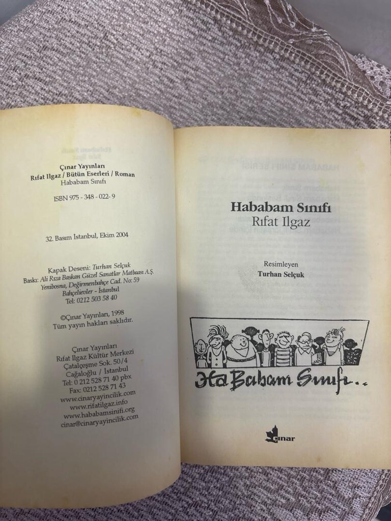 Hababam sınıfı roman okuma kitabı - 6