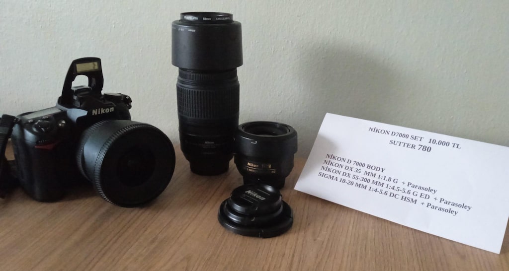 NİKON D7000 SET SUTTER 780 - 3