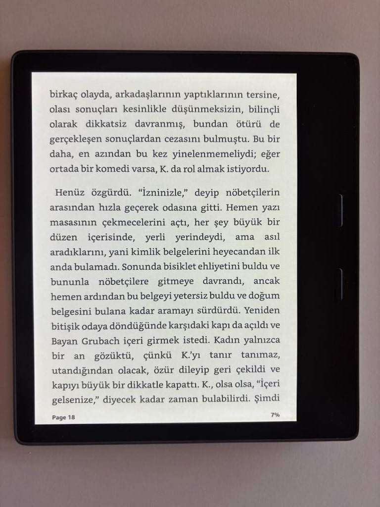 Amazon Kindle Oasis 10. Nesil - 32 Gb - Gri Kasa - 4