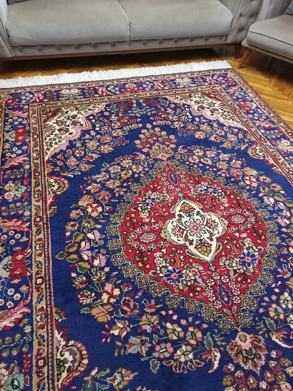 El dokuma iran halısı 6.35 m2 - 11