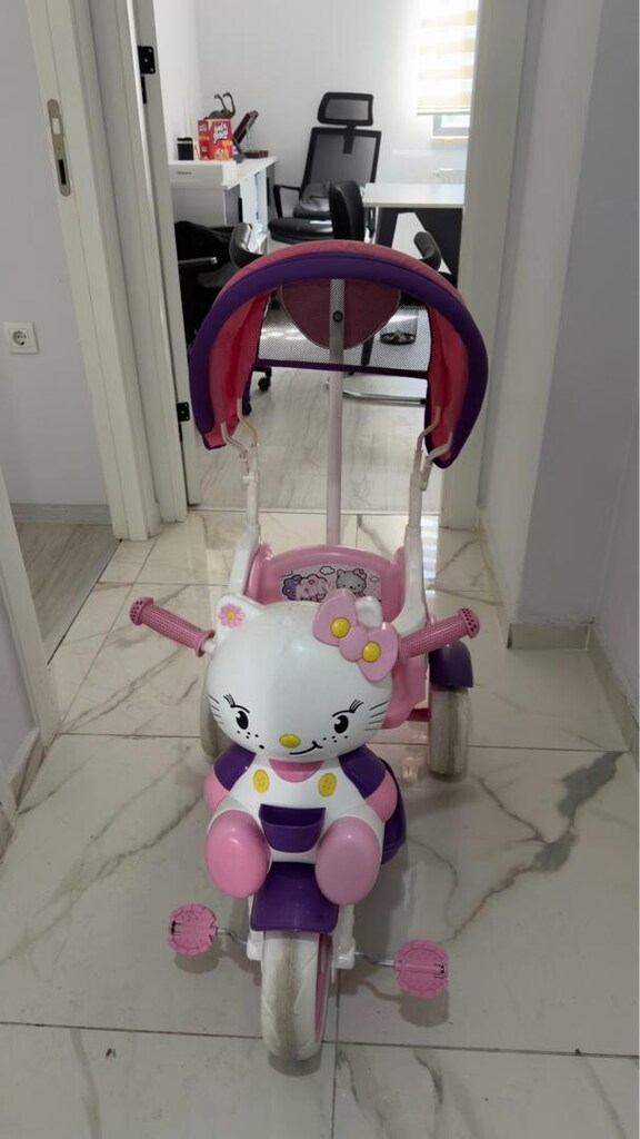 HELLO KİTTY BEBEK BİSİKLETİ - 2