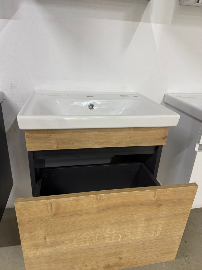 ASKA KUTA 60 CM ÇEKMECELİ BANYO DOLABI TAKIMI - 3