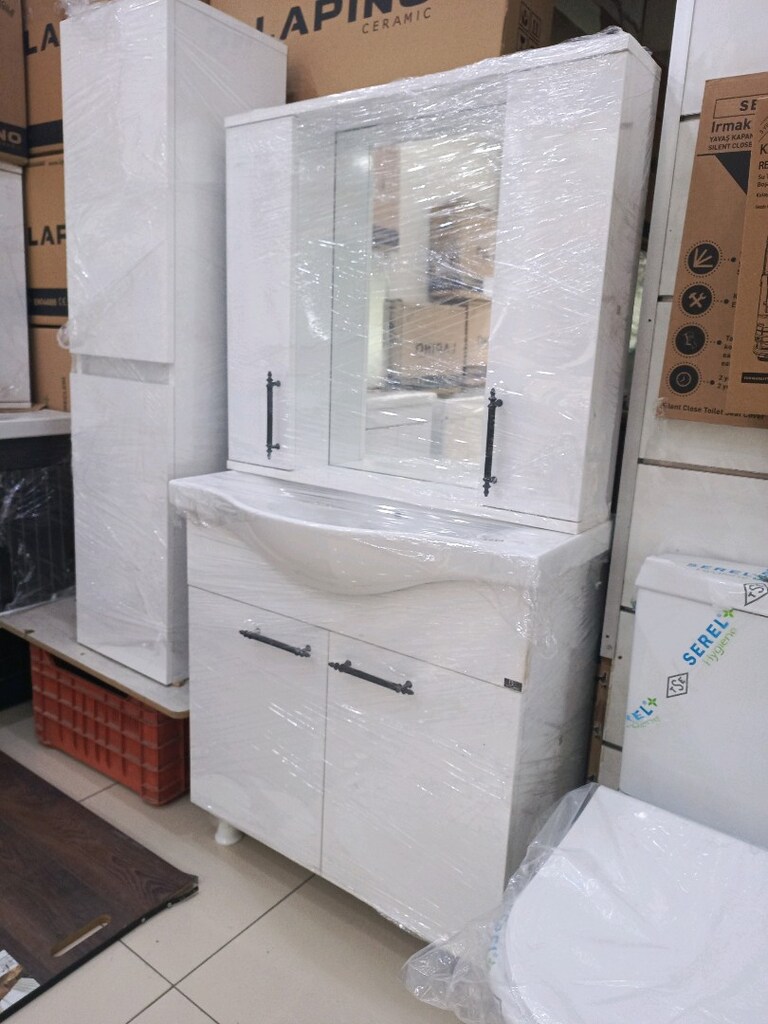 55 cm klasik banyo dolabi - 9