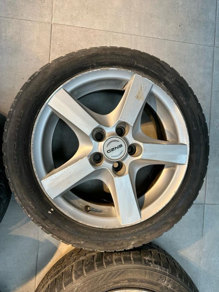 Orijinal 15 inc 5x100 Enzo jant vw polo, alfa romeo uyumlu - 5