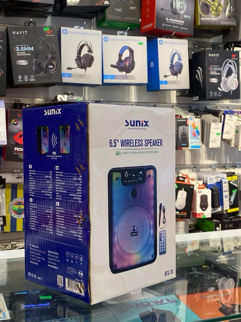 SIFIR SUNIX BTS-70 BLUETOOTH HOPARLÖR - 3