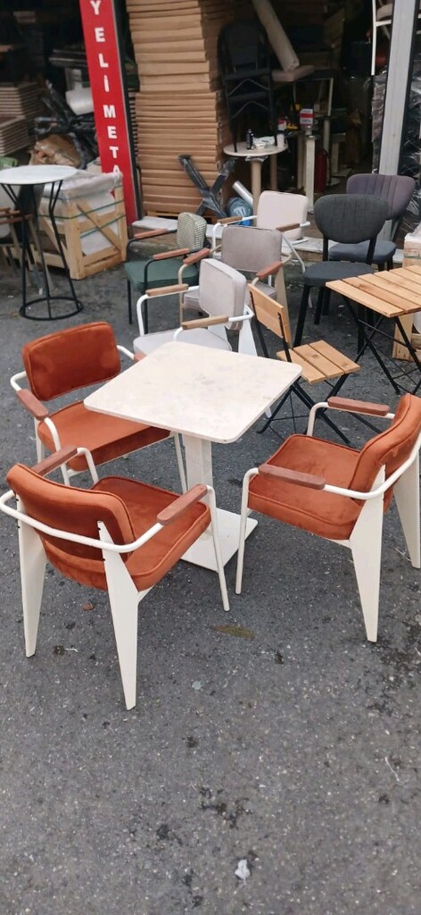 ergo sandalye mermer masa modeli - 7