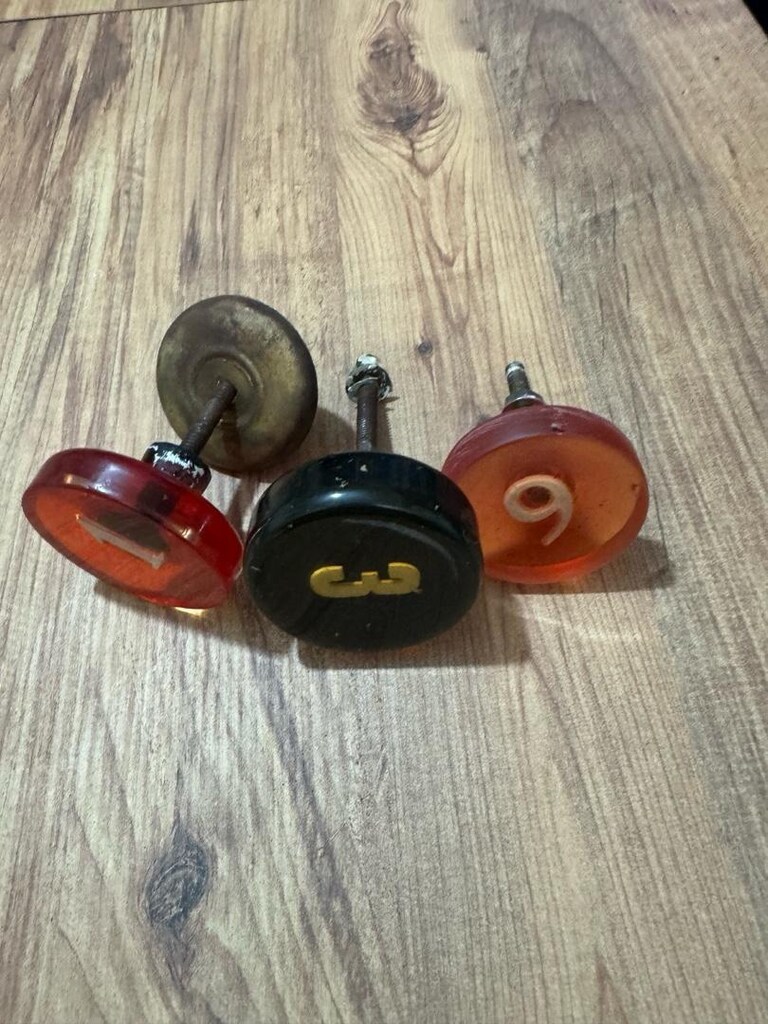 Vintage / Retro Bakalit Kapı kulpları - 2