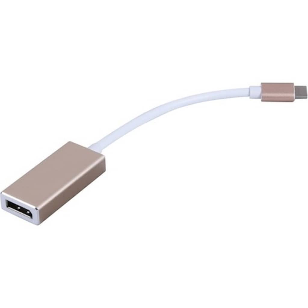 USB 3.1 Type C Erkek To Displayport Çevirici Dönüştürücü Adaptör - 4
