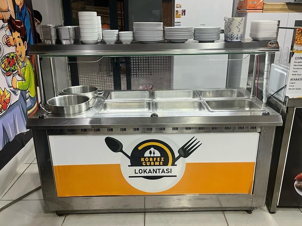 Lokanta krom mutfak malzemeleri - 8