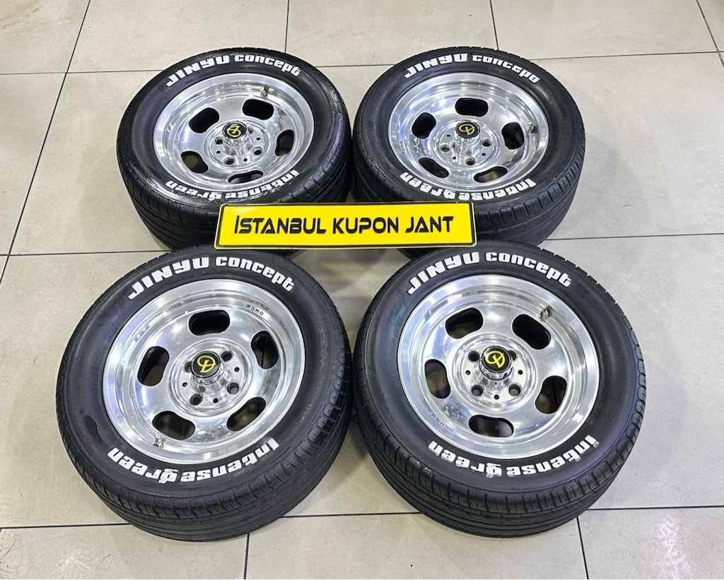 215/50/13 Jinyu Consept Uzun Yazı Orjinal MoMo jant Lastik sıfır ayar - 11
