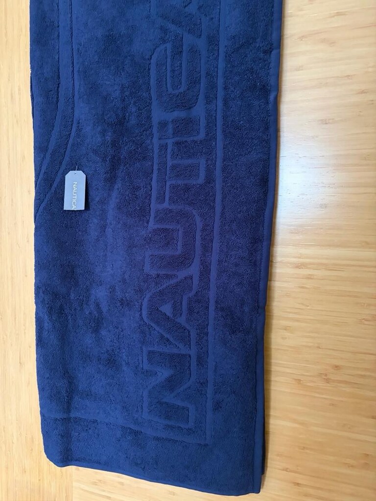 Orijinal nautica plaj havlusu unisex model sıfır etiketli - 15