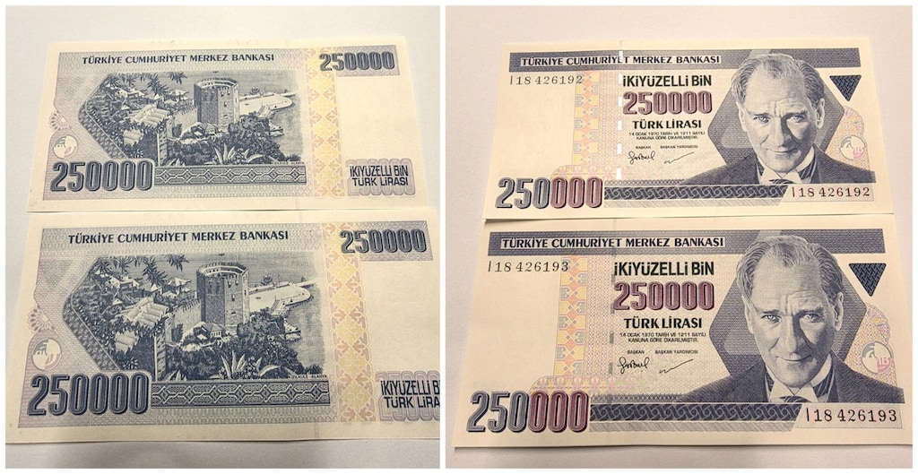 Koleksiyonluk 45 Ad Lot Yerli/Yabancı Para (Liste Açıklamada) - 6