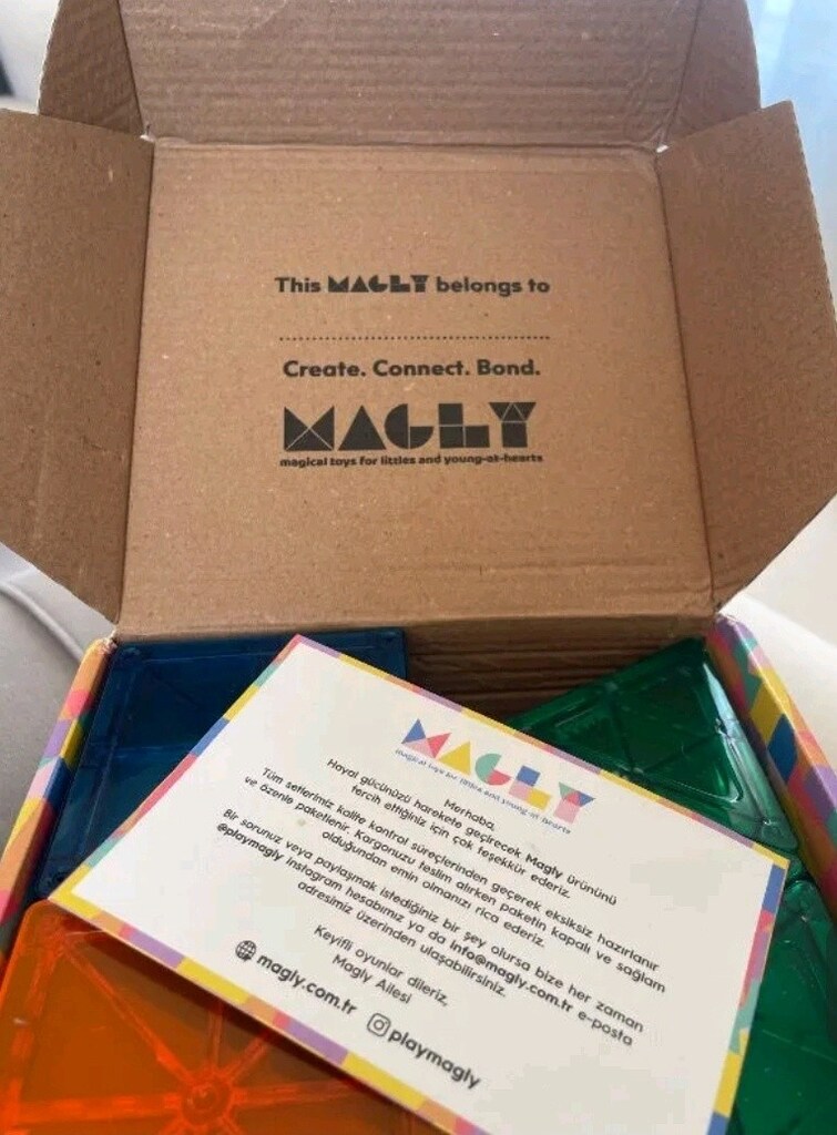 Magly manyetik yapı blokları 36 parça - 2