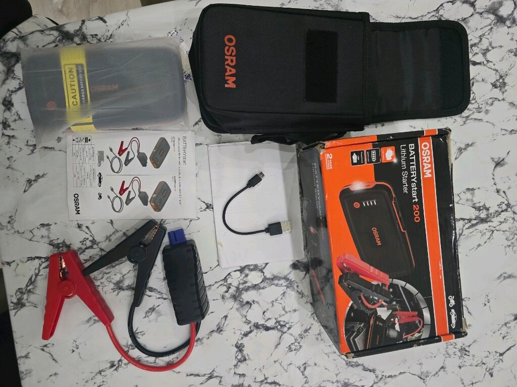 12V AKÜ TAKVİYE CİHAZI (BOOSTER) (500A) (USB MICRO) - 5