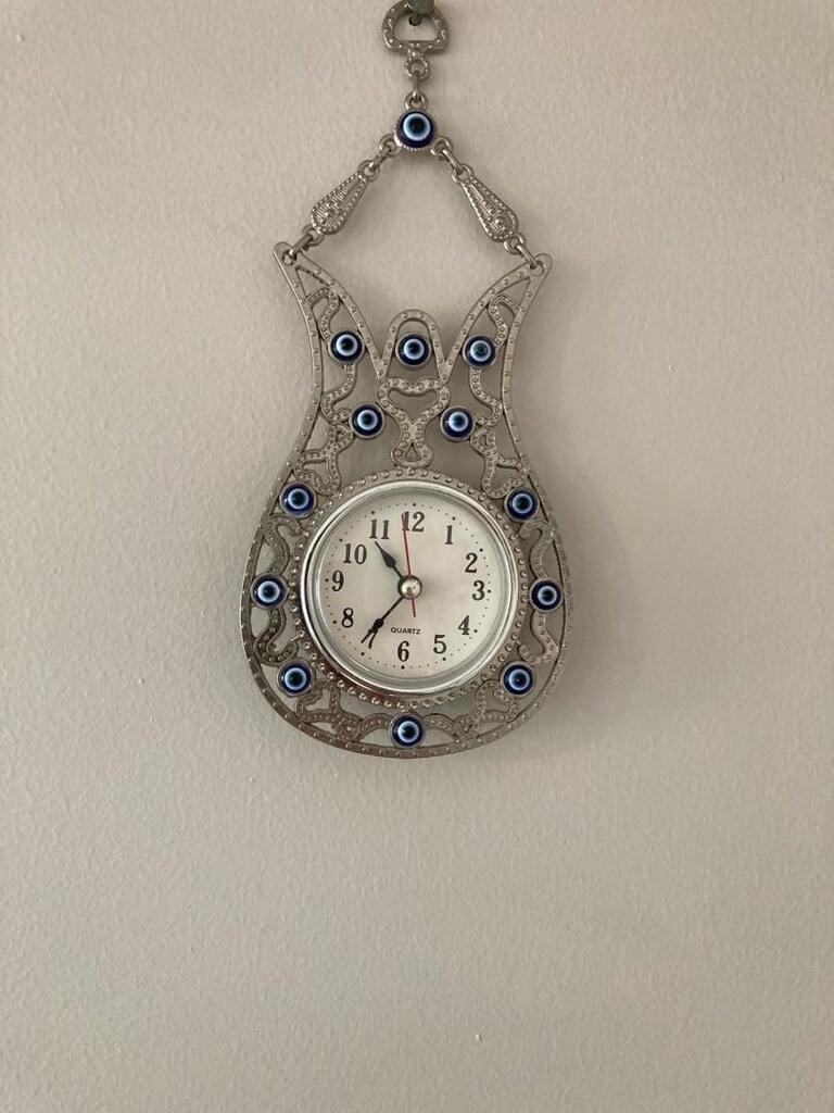 Duvar Saati taş işlemeli - 3