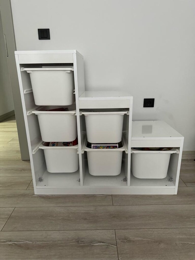 6 ÇEKMECELİ ÇOK AMAÇLI OYUNCAK DOLABI