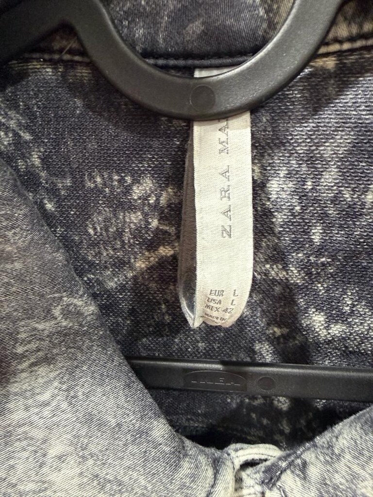 Zara gri ceket mont L beden - 5