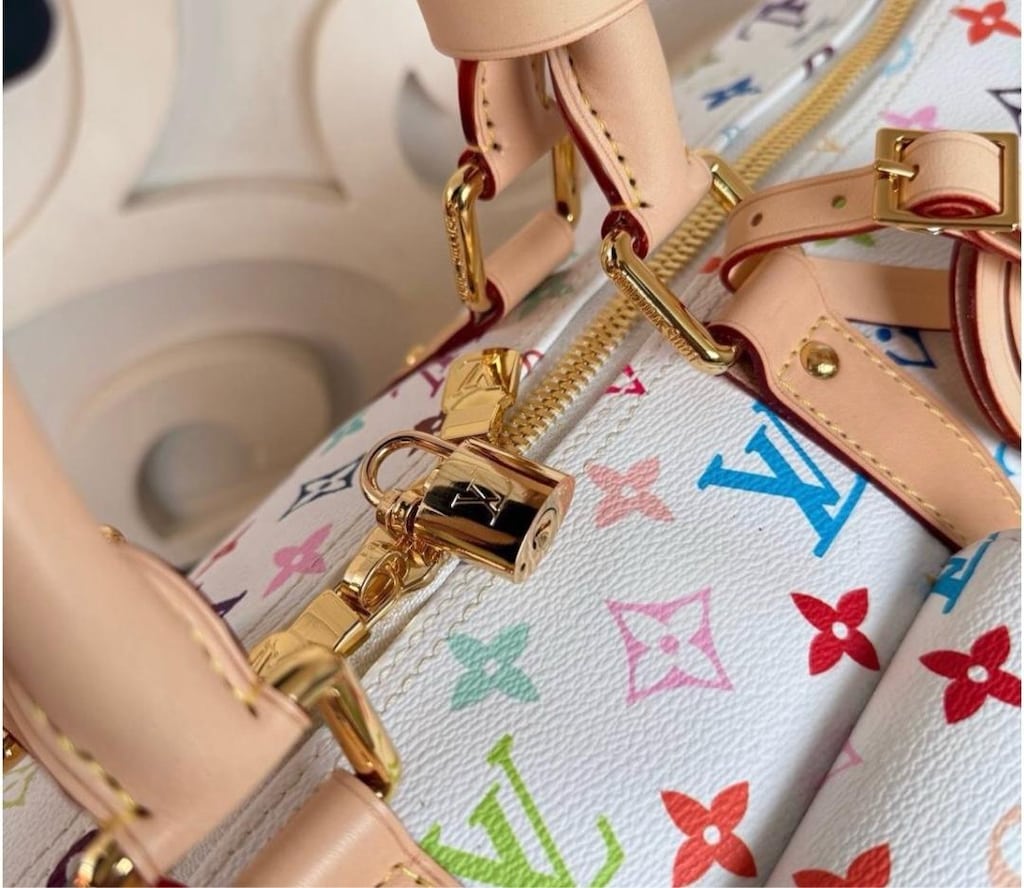 Louis Vuitton Multicolor Keepall Seyahat Çantası (Kutulu / Eksiksiz) - 9