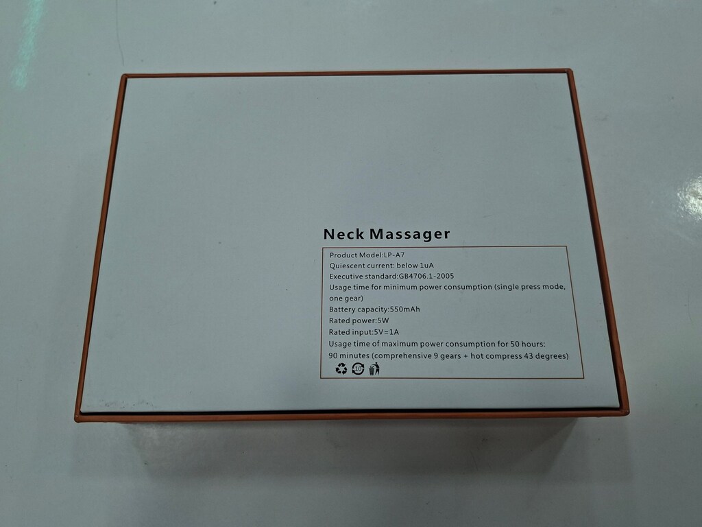 NECK MASSAGER LP-A7 BOYUN VE OMUZ MASAJ ALETI - 3