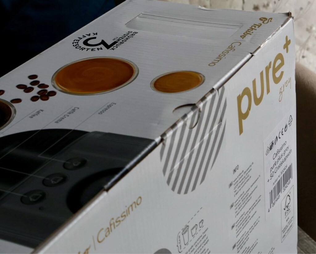 Tchibo Pure Plus Kapsüllü Kahve Makinesi – Gri / Sıfır Kapalı Kutu - 3