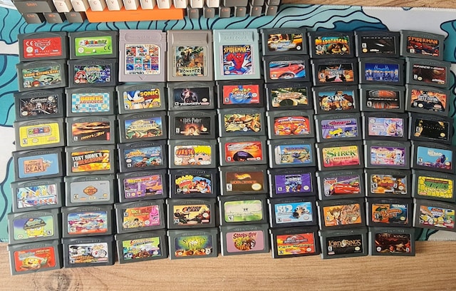 nintendo game boy advance klon oyunlar gameboy kaset kartuşlar gba ds