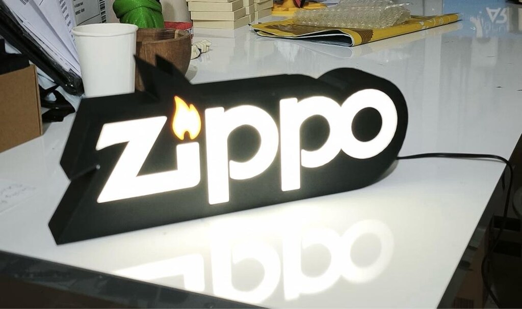 Zippo 3D Led lamba - 3