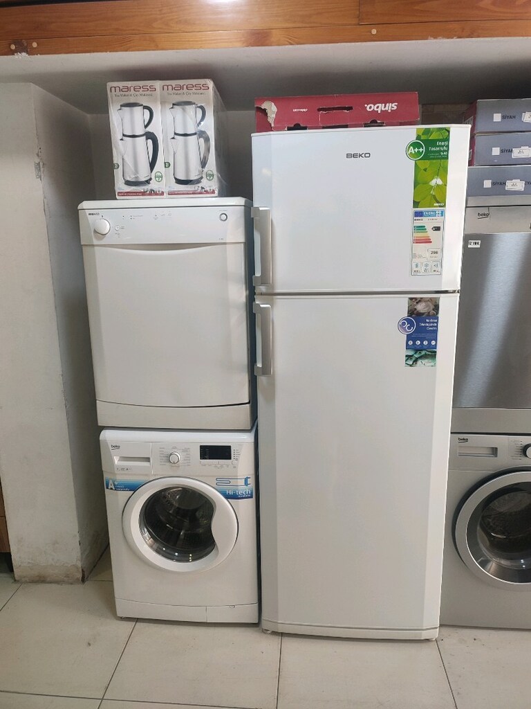 beyaz eşya set buzdolabı çamaşır makinesi bulaşık Makinesi - 2