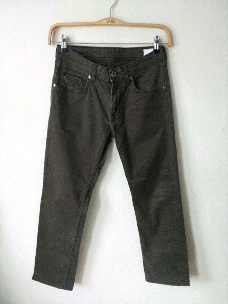 ARMANİ JEANS erkek vizon kot pantolon - 3