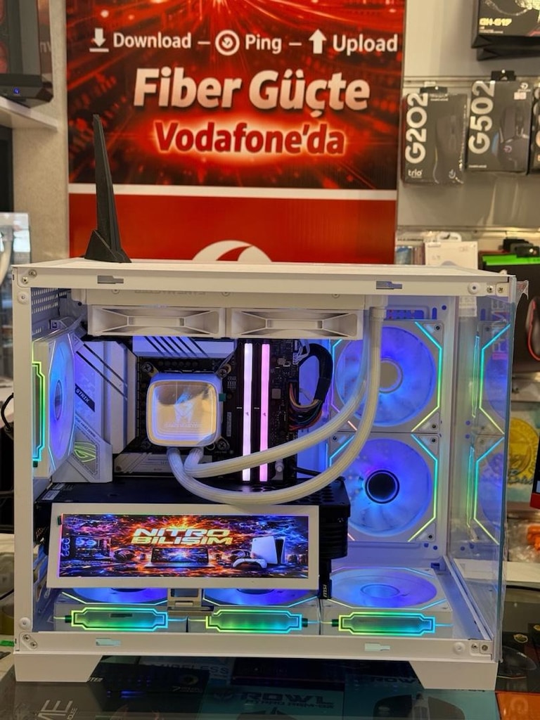 NİTRO BİLİŞİM’DEN i5-14600K & RTX 3070 8GB BEYAZ OYUNCU SİSTEMİ! - 2